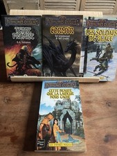 Lot 4 Livre Royaumes Oubliés Fantasy Ed Fleuve Noir Salvatore Cook …