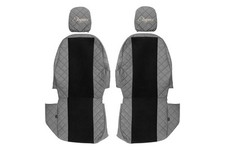 VAN Housses siege pour JUMPER III FIAT DUCATO III PEUGEOT BOXER III -23 1+1 GRIS