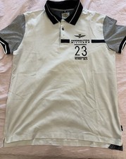 Polo Hommes Aeronautica Militare Taille L Manches