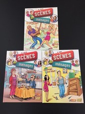 3 BD SCENE DE MENAGE - bande