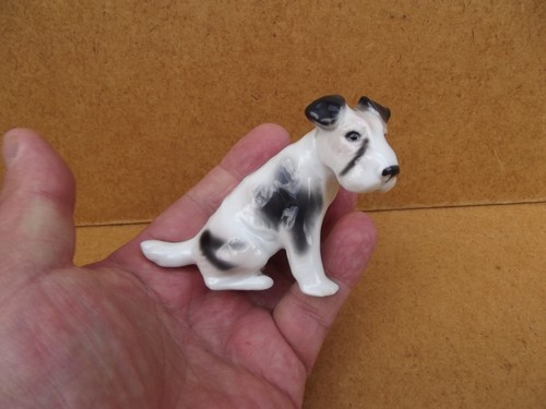 Figurine chien fox - fox, terrier