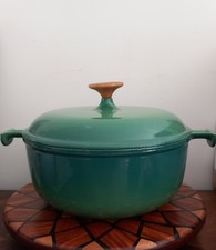 Rare Le Creuset Enzo Mari Fonte émaillée 26 cm 