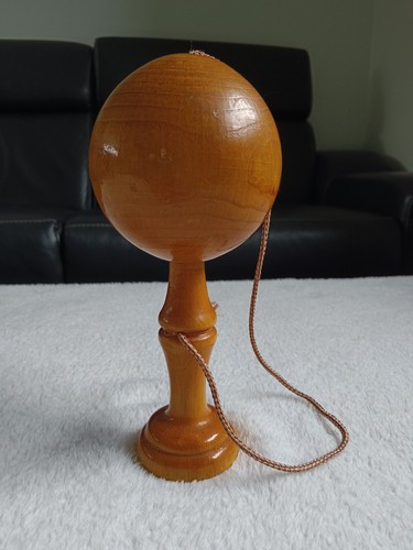 Ancien bilboquet bois grand - bilboquet,