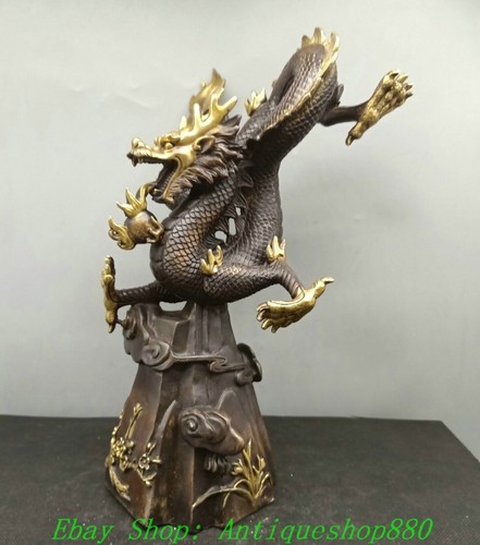 Old bronze gilt - old, feng