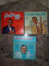 Lot d'1 coffret et 2 vinyles 33 T LP de GLENN MILLER Glenn Miller story BON ETAT