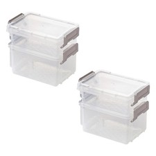  4 Pcs Boite Transparente