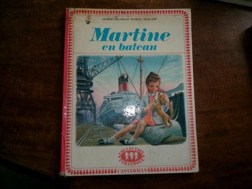 Ancien livre martine en - "martine,
