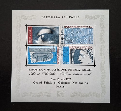 France 1975 bloc feuillet - 1975,