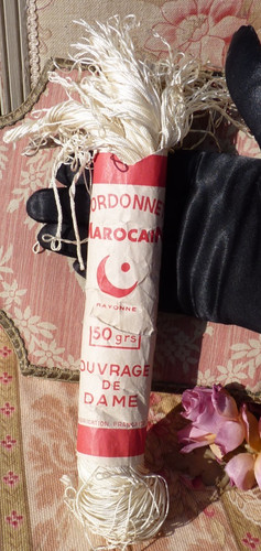 Mercerie ancienne cordonnet - mercerie,