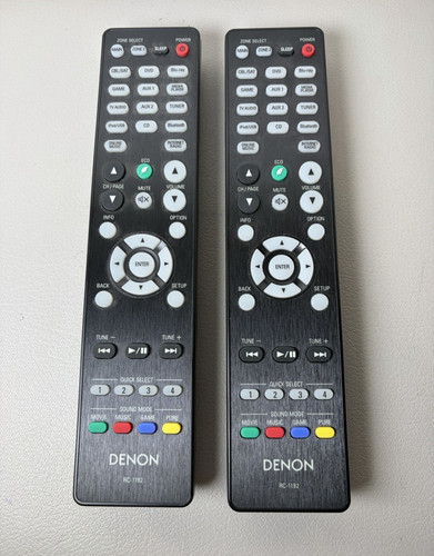 Qty denon receiver remote - qty:2,