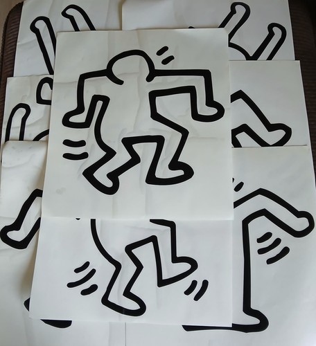 Blik keith haring - keith, wall