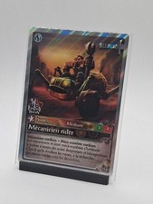 Carte Panini Fantasy Riders - FR - Mécanicien rider N°152  - Argent