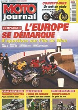 MOTO JOURNAL N°1607 MZ 1000S / DUC 1000SS /TRIUMPH DAYTONA 955 / 1000 CAFE RACER