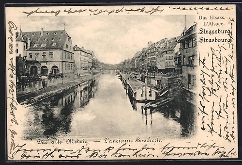 Cpa strasbourg alsace - cpa,