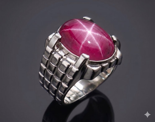 Bague pour homme saphir