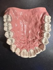 Rare ramasse monnaie publicitaire ancien Dentiste Blend A Med Vintage 14,5cm