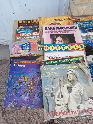 Lot disques originaux - 28,