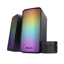 GXT 611 Wezz Enceinte PC Gamer 2.0 Éclairage LED RGB 12 W 6 W RMS Alimentatio...