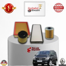 Set Entretien 4 Filtres Renault Espace 2.0 DCI 16V 96KW 130CV à Partir De 2006->