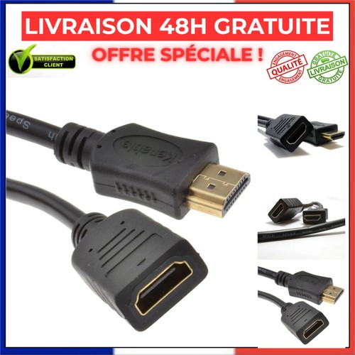 Rallonge hdmi mâle - 50, cm