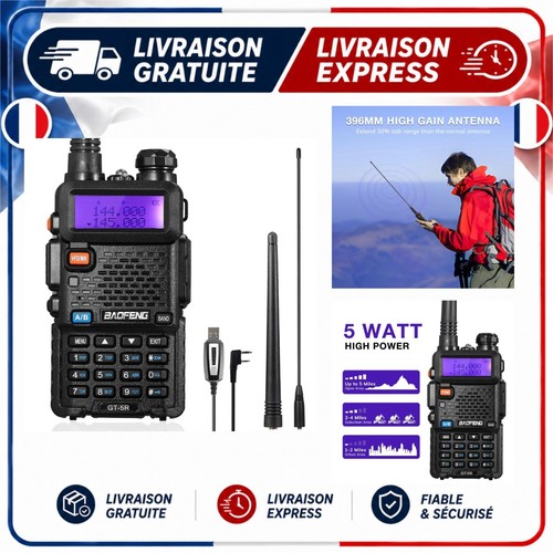 Talkie walkie baofeng 5r - talkie-walkie, gt-5r