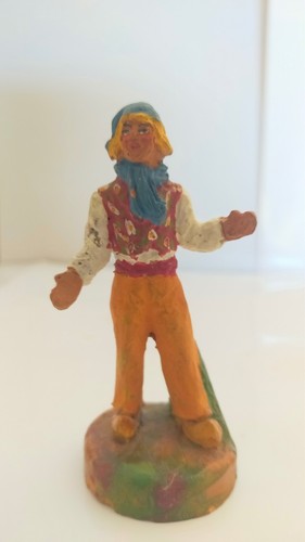 Santon danseur signé - santon,