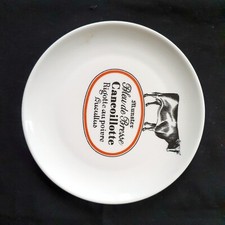 Assiette à fromage "Munster" porcelaine Auteuil Bistrot