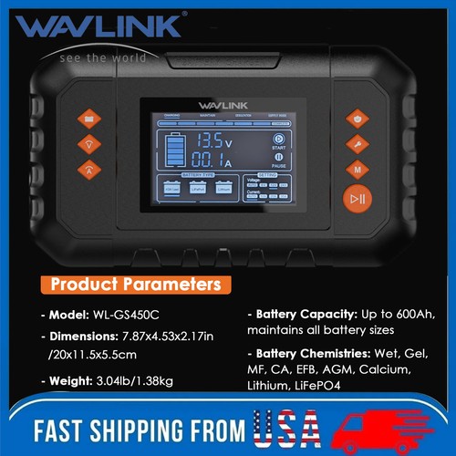Wavlink 450w smart battery - smart,