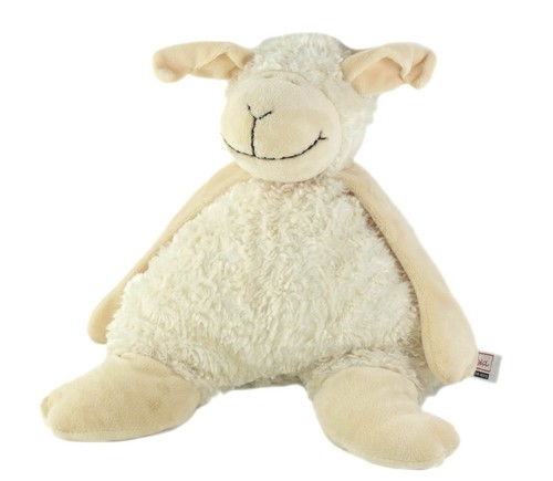 Doudou peluche mouton blanc - peluche,