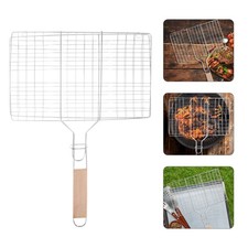  Grille À Poisson Barbecue Net BBQ En Acier Inoxydable Plateau Griller