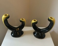 Paire de bougeoir 1950 en