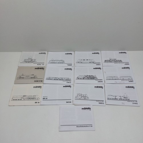 Marklin lot notice - ho, loco