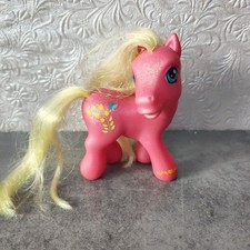 Mon Petit Poney Forsythia Hasbro 2004 vintage MLP My little pony paillettée