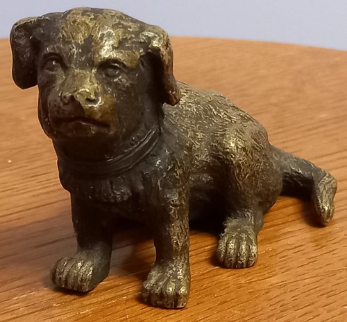 Petit bronze polychrome - bronze,