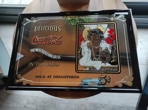 Miroir vintage publicitaire