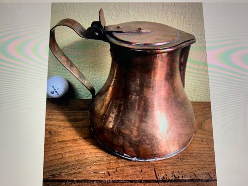 Cuivre ancien pot 19e - cuivre,