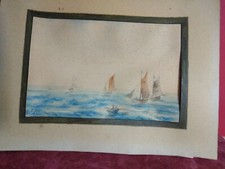 PEINTURE AQUARELLE SUR PAPIER