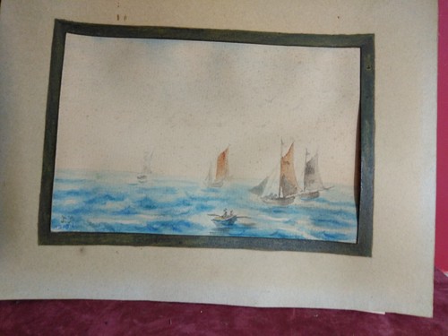 Peinture aquarelle sur papier - aquarelle,