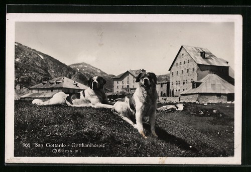 Carte postale san gottardo - postale,