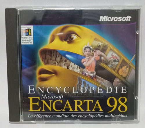 Vintage microsoft encarta - vintage, cd