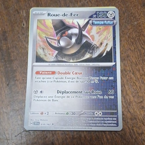 Pokémon jcc roue fer - pokémon,