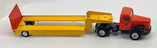 Scania Vabis L75 avec semi-remorque porte char, échelle 1/43, Tekno n° 861