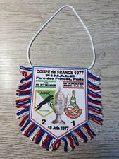 FANION FOOTBALL FINALE COUPE de FRANCE 1976/1977  AS St ETIENNE - STADE REIMS