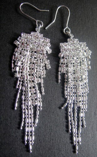 Paire boucles d - de, d'oreilles