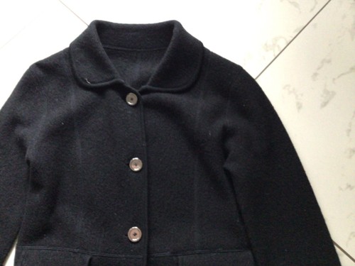Manteau femme laine noir - manteau,