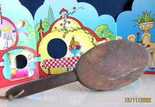 Ancien battoir ou batte de lavandière