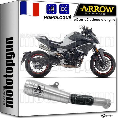 Arrow pot echappement approuve - echappement,