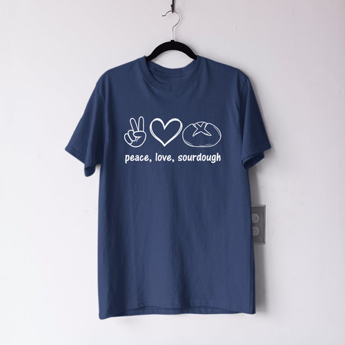 Shirt boulanger amour - t-shirt, pain