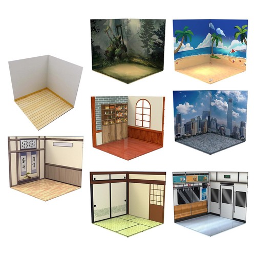 Toile fond diorama - de,