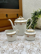 Ensemble de Service à Café Thé en Porcelaine Winterling Bavaria Vintage Chic